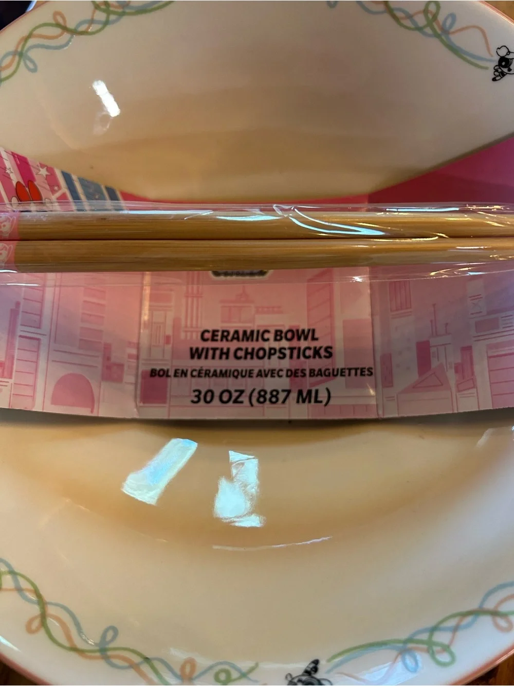 New - CN Powderpuff Girls Ramen Bowl w/chopsticks
